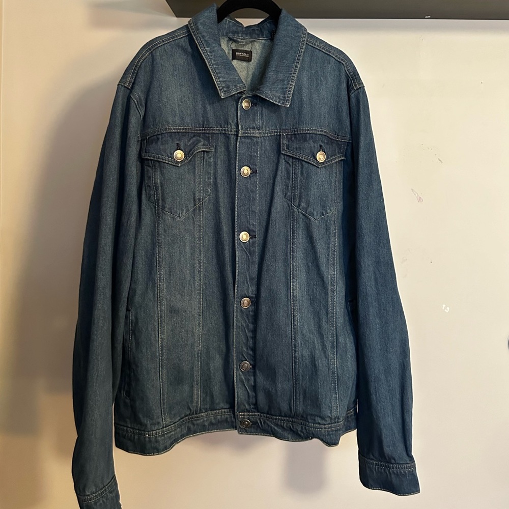 Denim Buffalo Button Up Jacket